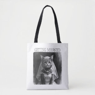 Tote Bag Se Faire Meowied - Création drôle pour Enterrement