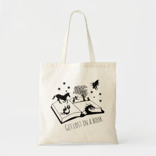 Tote Bag Se perdre dans un livre