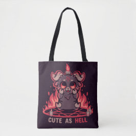 Tote Bag Se sentir mignon comme un enfer
