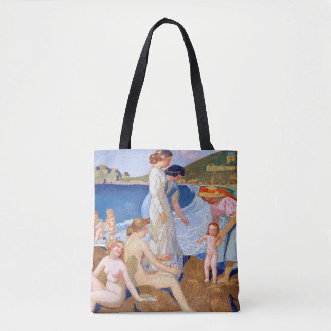 Tote Bag Sea Bathing, Maurice Denis (Devant)