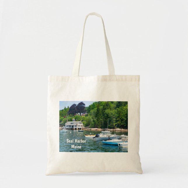 Tote Bag Seal Harbour dans le Maine (Devant)