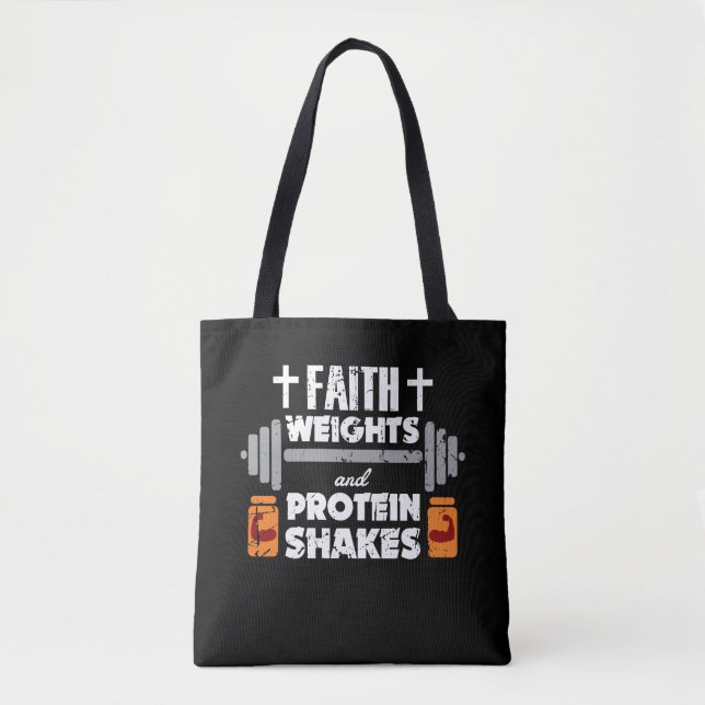 Tote Bag Séance d'entraînement chrétienne d'exercice (Devant)