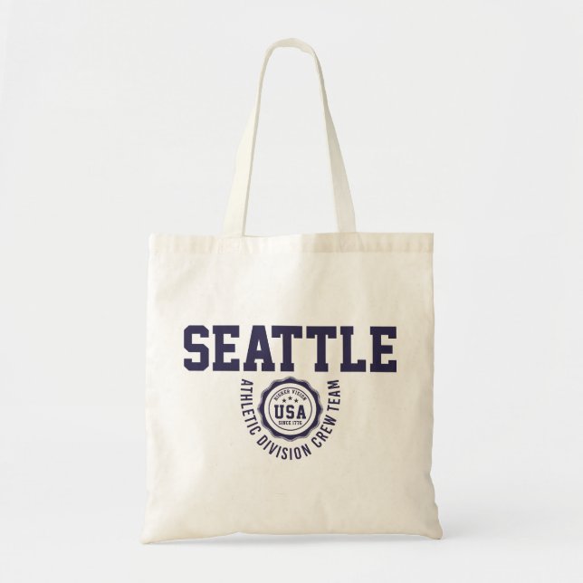 Tote Bag Seattle Athletic (Devant)