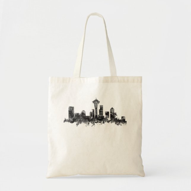 Tote Bag Seattle Skyline (Devant)
