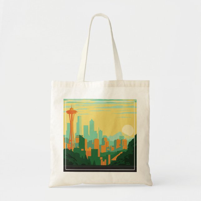 Tote Bag Seattle, WA (Devant)