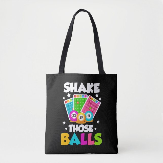 Tote Bag Secouer ces boules amusantes (Devant)