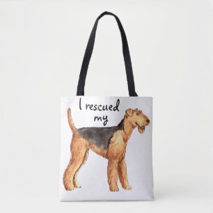 Tote Bag Secourir Airedale