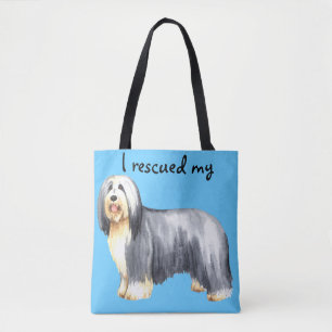 Tote Bag Secourir Collie hérissée