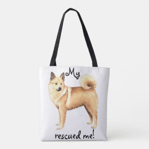 Tote Bag Secourir Norwegian Buhund
