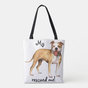 Tote Bag Secourir Pit Bull Terrier