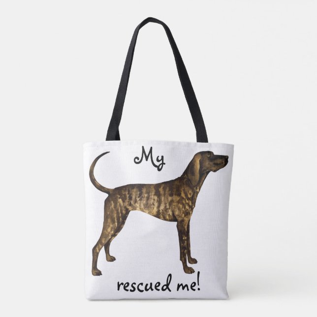 Tote Bag Secourir Plott Hound (Dos)