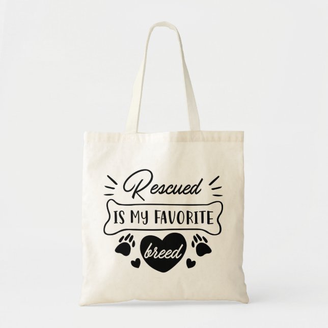 Tote Bag Secouru Est Ma race préférée (Devant)