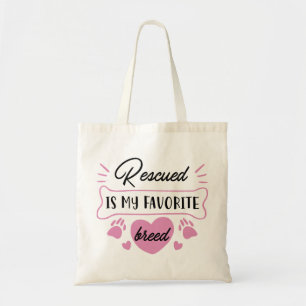 Tote Bag Secouru Est Ma race préférée