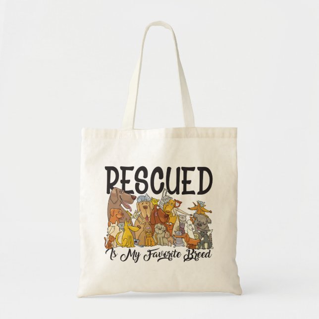Tote Bag Secouru est ma race préférée Fourre-tout (Devant)