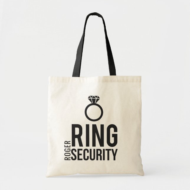 Tote Bag Sécurité des anneaux (Devant)