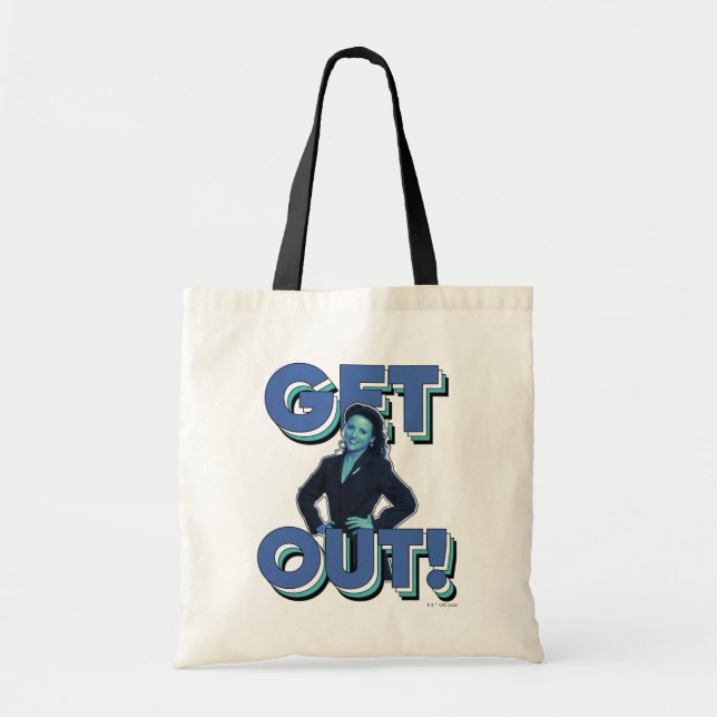 Tote Bag Seinfeld | Elaine - Sortez ! (Devant)