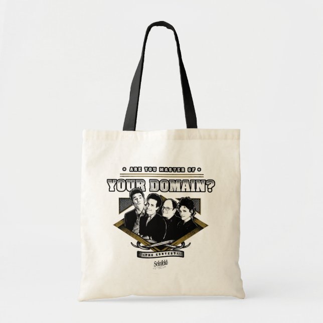 Tote Bag Seinfeld | Êtes-vous maître de votre domaine? (Devant)