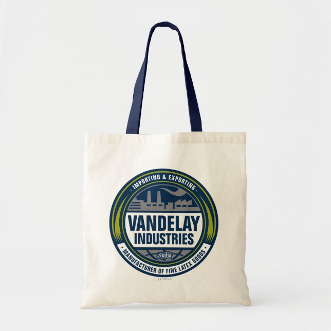 Tote Bag Seinfeld | Logo de Vandelay Industries (Devant)