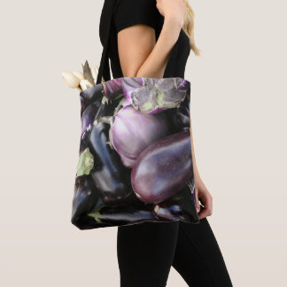 Tote Bag Sélection des plantes pourpres du marché agricole