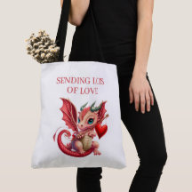 Tote Bag Sending Lot of Love