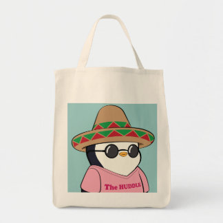 Tote Bag Senior Pudgy Penguin Grocery Fourre-tout