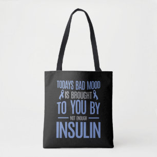 Tote Bag Sensibilisation au diabète Insuline Guerrier Diab