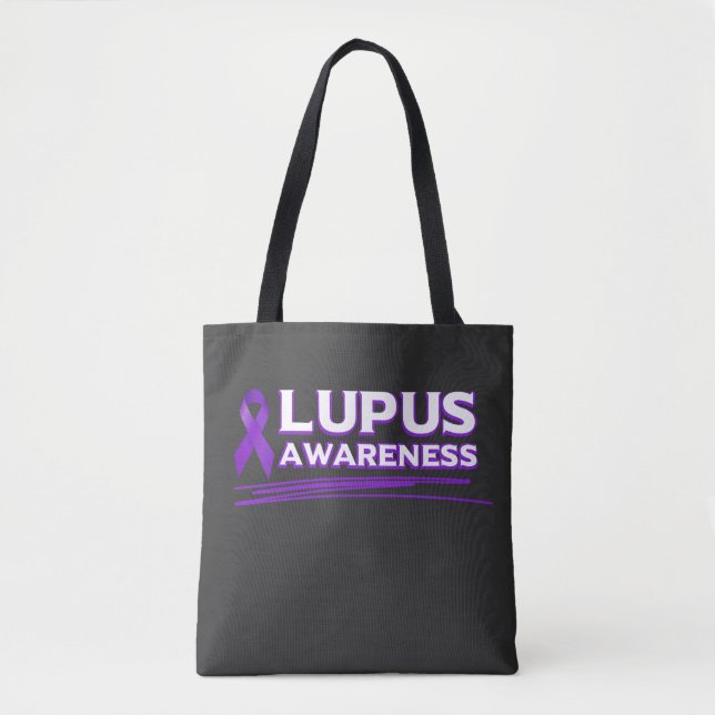 Tote Bag Sensibilisation au lupus (Devant)