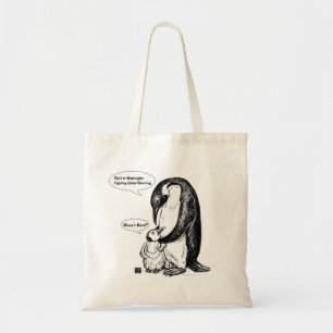 Tote Bag Sensibilisation aux pingouins