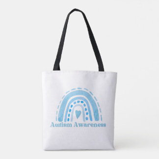 Tote Bag Sensibilisation sur l'autisme, Shoulder Fourre-tou