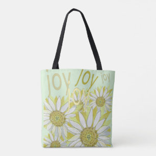 Tote Bag Sentez la joie naturelle Célébrez les fleurs