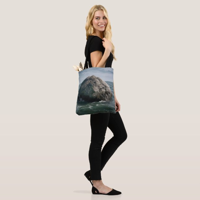 Tote Bag Sentinelle de l'océan (Sur le modèle)