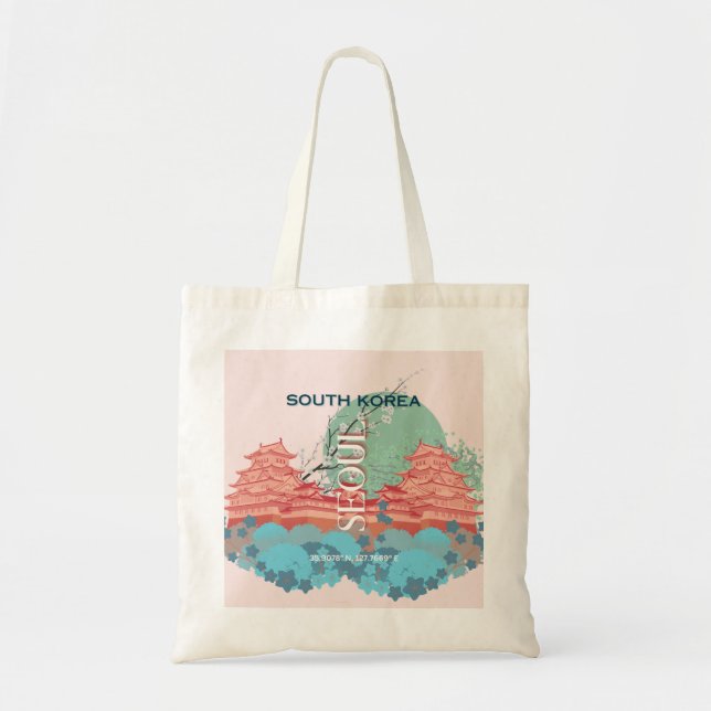 Tote Bag Séoul Corée du Sud (Devant)