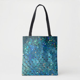 Tote Bag Séquins Sparkle : Macro Abstrait Arrière - plan