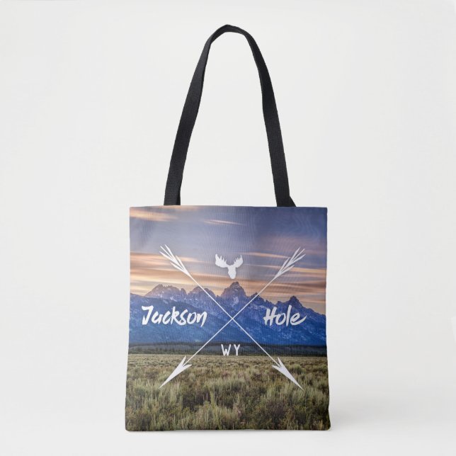 Tote Bag Série 02 partout Fourre-tout de Jackson Hole (Devant)