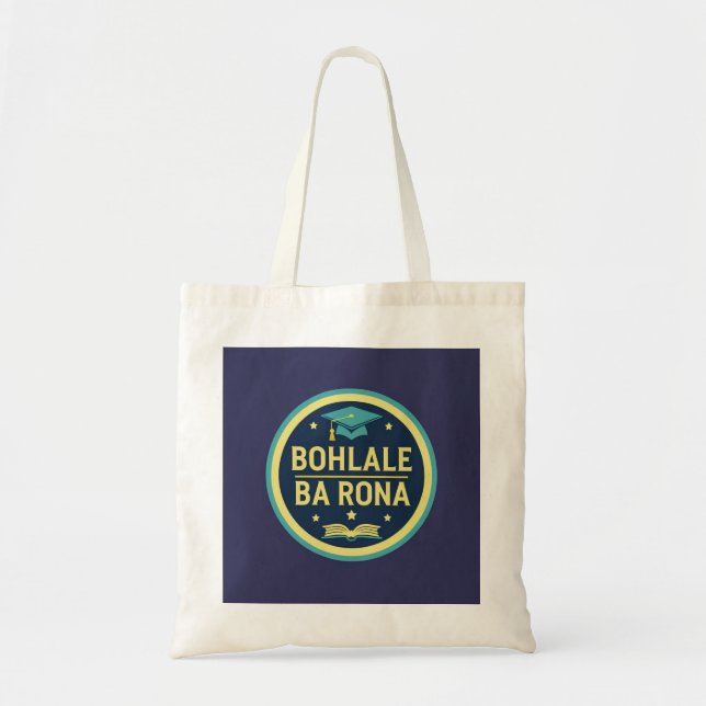 Tote Bag Services de tutorat "Bohlale Ba Rona" (Devant)