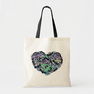 Tote Bag Sésame Sésame   Comte von Count Doodle Heart
