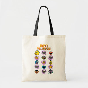 Tote Bag Sesame Street Pals - Happy Halloween !