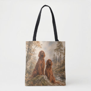 Tote Bag Setter irlandais
