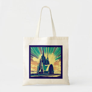 Tote Bag SF Église futuriste 3