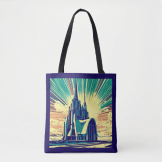 Tote Bag SF Église futuriste 3