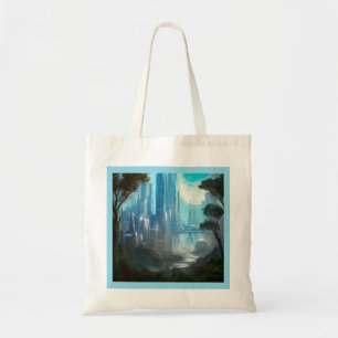 Tote Bag SF - Ville sur la planète forestière 2