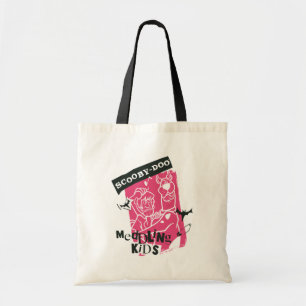 Tote Bag Shaggy and Scooby Doo Meddling Kids Punk Outline