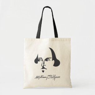 Tote Bag Shakespeare simple avec la signature