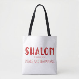 Tote Bag SHALOM Paix Et Bonheur