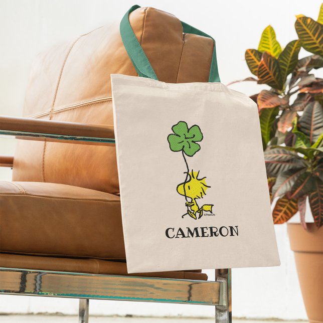 Tote Bag Shamrock de transport de bois (Tote on chair)