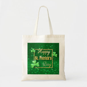 Tote Bag Shamrock d'or de la Saint-Patrick
