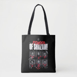 Tote Bag SHAZAM ! Furie des dieux Puissance du groupe SHA