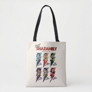 Tote Bag SHAZAM ! Furie des dieux SHAZAMily Boulons comiq