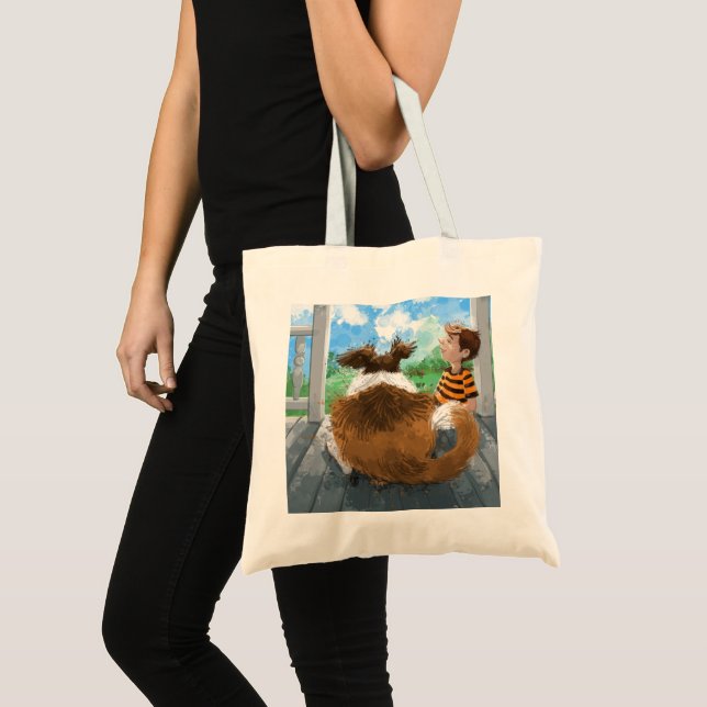 Tote Bag Sheldon et Davie Relaxing (Devant (produit))
