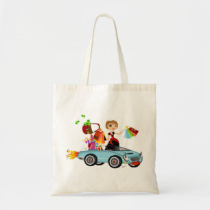 Tote Bag Shopaholic dans le style